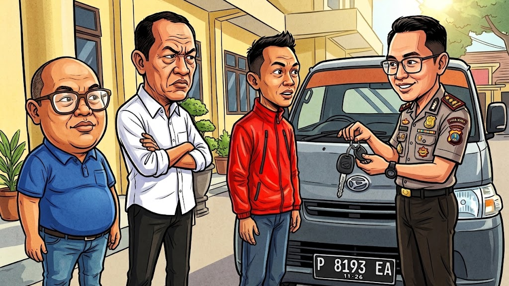 Mobil Curian Ditemukan Polisi, Tapi Kok Malah Dikembalikan ke Pemilik? Ini Alasannya